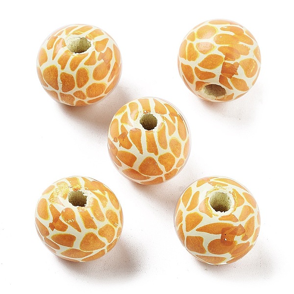 PandaHall Wood European Beads, Large Hole Beads, Giraffe Stripe, Orange, 15.5~16x14.5mm, Hole: 4mm Wood Others Orange
PandaHall Wood European Beads, Large Hole Beads, Giraffe Stripe, Orange, 15.5~16x14.5mm, Hole: 4mm Wood Others Orange