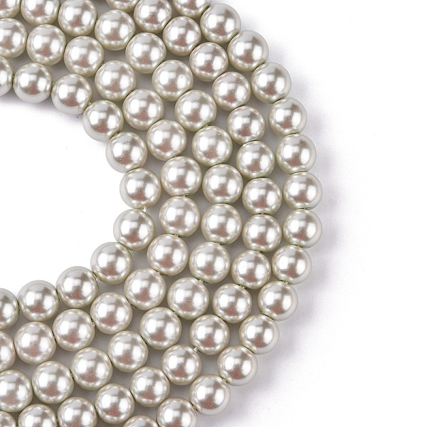 PandaHall Eco-Friendly Glass Pearl Bead Strands, Round, Dyed, Cotton Cord Threaded, Antique White, 8mm, Hole: 1.2~1.5mm, about 52pcs/strand...
PandaHall Eco-Friendly Glass Pearl Bead Strands, Round, Dyed, Cotton Cord Threaded, Antique White, 8mm, Hole: 1.2~1.5mm, about 52pcs/strand...