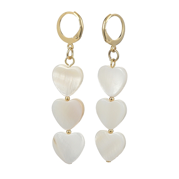 PandaHall Natural Sea Shell Tassel Dangle Earring, 304 Stainless Steel Leverback Earring for Women, Heart, 58x12.5mm Shell Heart
PandaHall Natural Sea Shell Tassel Dangle Earring, 304 Stainless Steel Leverback Earring for Women, Heart, 58x12.5mm Shell Heart