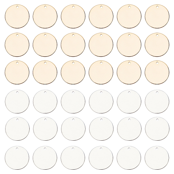 PandaHall Brass Pendant, Long-Lasting Plated, Stamping Blank Tag, Nickel Free, Flat Round, Mixed Color, 16x1mm, Hole: 1.5mm, 2 colors...
PandaHall Brass Pendant, Long-Lasting Plated, Stamping Blank Tag, Nickel Free, Flat Round, Mixed Color, 16x1mm, Hole: 1.5mm, 2 colors...