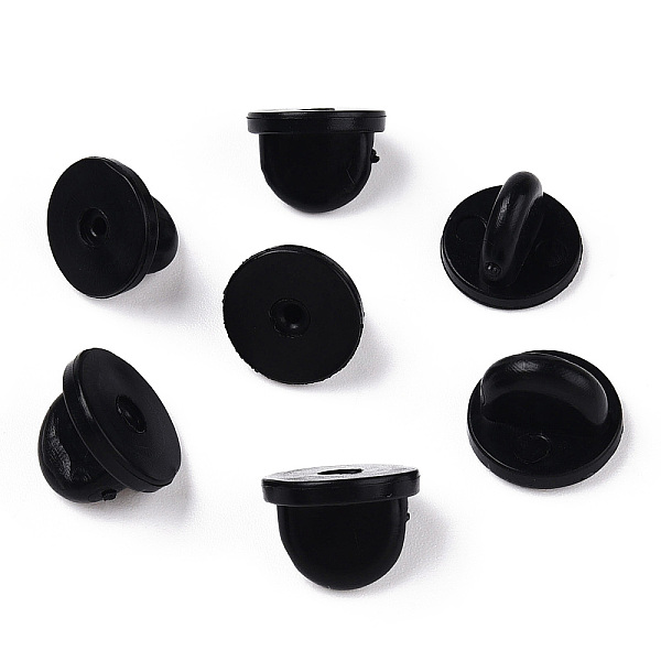 PandaHall Silicone Brooch Findings, Rubber Pin Backs Comfort Fit Tie Tack, Black, 10x8mm, Hole: 1mm Silicone Black
PandaHall Silicone Brooch Findings, Rubber Pin Backs Comfort Fit Tie Tack, Black, 10x8mm, Hole: 1mm Silicone Black