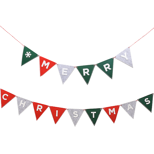 PandaHall Merry Christmas Cloth Flag Banners, Triangle, with Needle and Rope, Mixed Color, Triangle: 116x120x3mm, Hole: 3.5mm Cloth Triangle..., Multicolor
PandaHall Merry Christmas Cloth Flag Banners, Triangle, with Needle and Rope, Mixed Color, Triangle: 116x120x3mm, Hole: 3.5mm Cloth Triangle..., Multicolor