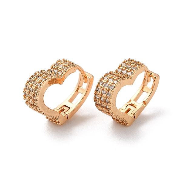 PandaHall Brass Hoop Earrings with Rhinestone, Heart, Light Gold, 13x4.5x14.5mm Rhinestone
PandaHall Brass Hoop Earrings with Rhinestone, Heart, Light Gold, 13x4.5x14.5mm Rhinestone