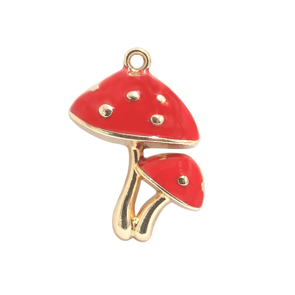 PandaHall Golden Tone Alloy Enamel Pendants, Mushroom Charm, Red, 26x21mm Alloy+Enamel Mushroom Red
PandaHall Golden Tone Alloy Enamel Pendants, Mushroom Charm, Red, 26x21mm Alloy+Enamel Mushroom Red