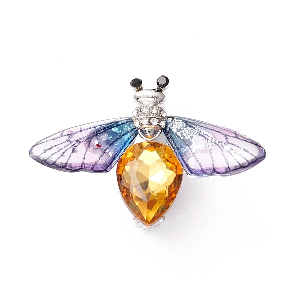 PandaHall Moth Enamel Pin, Exquisite Insect Alloy Rhinestone Brooch for Women Girl, Platinum, Royal Blue, 32x46x9.5mm, Pin: 0.7mm..., Yellow
PandaHall Moth Enamel Pin, Exquisite Insect Alloy Rhinestone Brooch for Women Girl, Platinum, Royal Blue, 32x46x9.5mm, Pin: 0.7mm..., Yellow