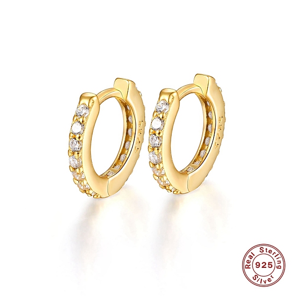 PandaHall Cubic Zirconia Hoop Earrings for Women, Real 18K Gold Plated 925 Sterling Silver Jewelry, Clear, 10.3x11x1.5mm Cubic Zirconia...
PandaHall Cubic Zirconia Hoop Earrings for Women, Real 18K Gold Plated 925 Sterling Silver Jewelry, Clear, 10.3x11x1.5mm Cubic Zirconia...