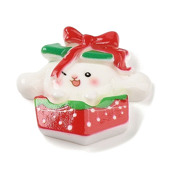 PandaHall Christmas Rabbit Theme Opaque Resin Decoden Cabochons, Box, 24x26x6.5mm Resin Box White
PandaHall Christmas Rabbit Theme Opaque Resin Decoden Cabochons, Box, 24x26x6.5mm Resin Box White