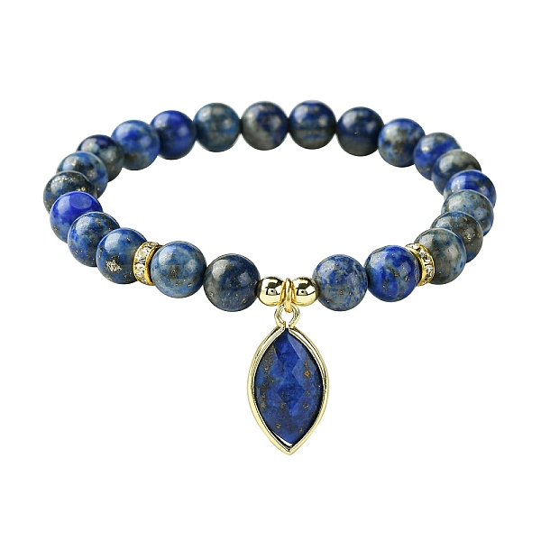 PandaHall Natural Lapis Lazuli Stretch Bracelets, with Horse Eye Charms, Inner Diameter: 2-1/8 inch(5.35cm) Lapis Lazuli Horse Eye
PandaHall Natural Lapis Lazuli Stretch Bracelets, with Horse Eye Charms, Inner Diameter: 2-1/8 inch(5.35cm) Lapis Lazuli Horse Eye