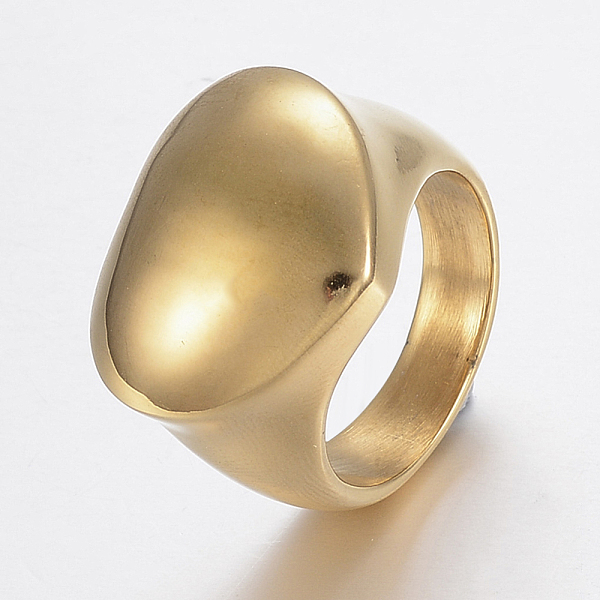 PandaHall Ion Plating(IP) 304 Stainless Steel Wide Band Finger Rings, Heart, Golden, Size 7, 17mm 304 Stainless Steel
PandaHall Ion Plating(IP) 304 Stainless Steel Wide Band Finger Rings, Heart, Golden, Size 7, 17mm 304 Stainless Steel