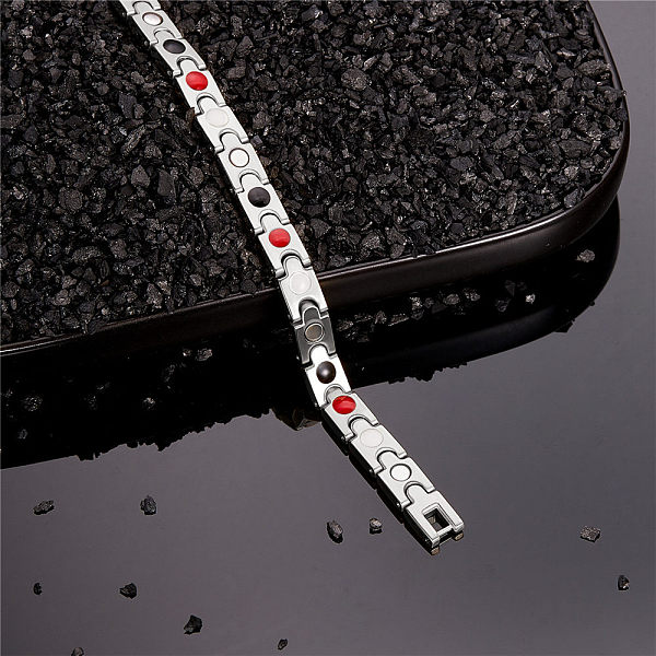 PandaHall SHEGRACE Stainless Steel Watch Band Bracelets, Real 18K Gold Plated & Stainless Steel Color, 7-7/8 inch(20cm) Stainless Steel
PandaHall SHEGRACE Stainless Steel Watch Band Bracelets, Real 18K Gold Plated & Stainless Steel Color, 7-7/8 inch(20cm) Stainless Steel