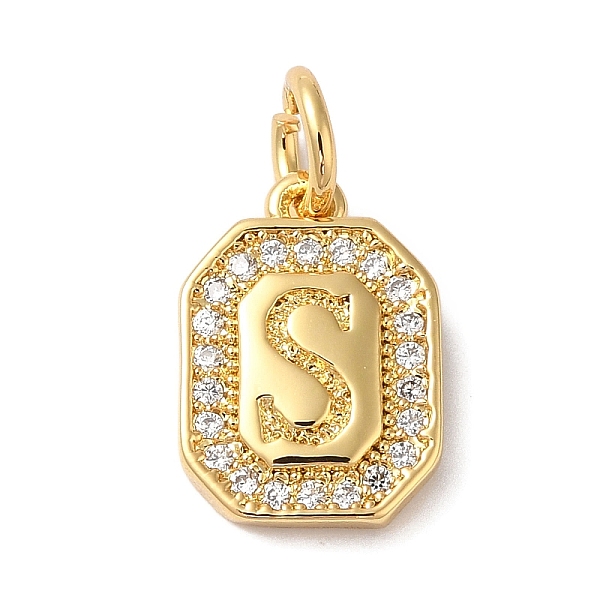 PandaHall Real 18K Gold Plated Brass Micro Pave Clear Cubic Zirconia Pendants, with Jump Ring, Long-Lasting Plated, Lead Free & Cadmium Free...
PandaHall Real 18K Gold Plated Brass Micro Pave Clear Cubic Zirconia Pendants, with Jump Ring, Long-Lasting Plated, Lead Free & Cadmium Free...