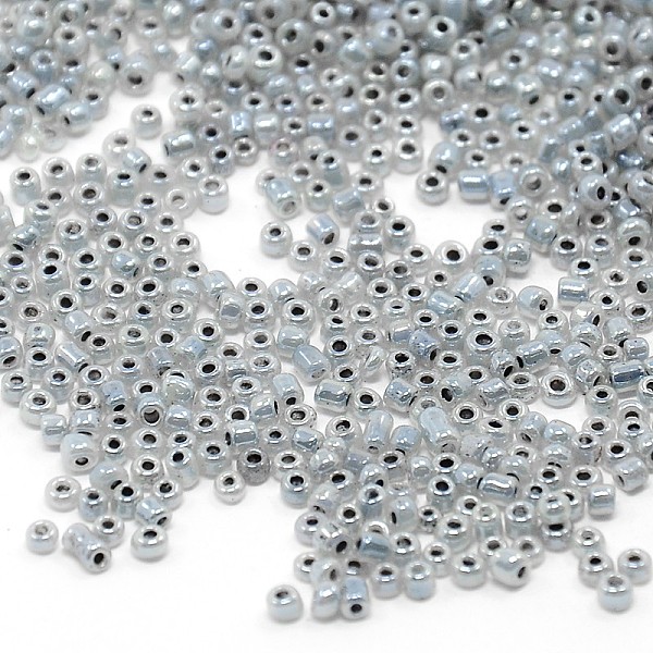 PandaHall Glass Seed Beads, Ceylon, Round, Gray, 2mm, Hole: 1mm, about 6666pcs/100g Glass Gray
PandaHall Glass Seed Beads, Ceylon, Round, Gray, 2mm, Hole: 1mm, about 6666pcs/100g Glass Gray