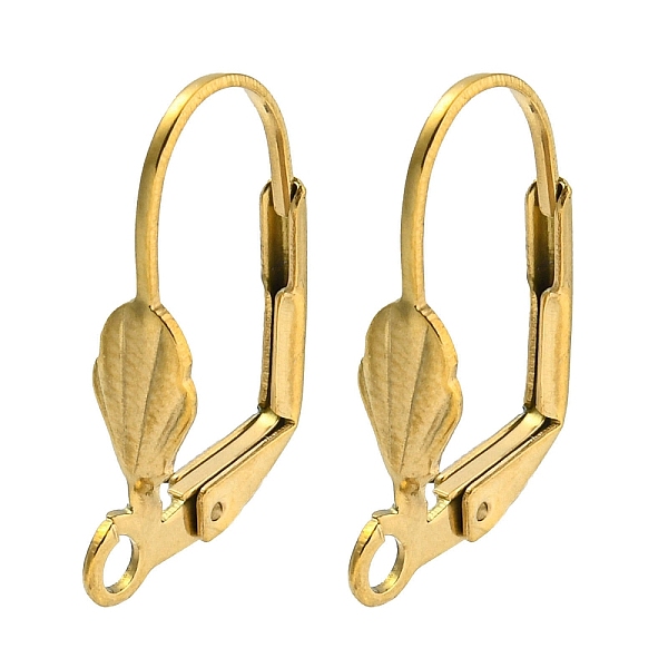 PandaHall Ion Plating(IP) 304 Stainless Steel Leverback Earring Findings, Real 18K Gold Plated, 19x12x4.5mm, Hole: 1.8mm, Pin: 0.9mm 304...
PandaHall Ion Plating(IP) 304 Stainless Steel Leverback Earring Findings, Real 18K Gold Plated, 19x12x4.5mm, Hole: 1.8mm, Pin: 0.9mm 304...