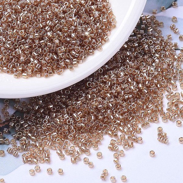 PandaHall MIYUKI Delica Beads, Cylinder, Japanese Seed Beads, 11/0, (DB1221) Transparent Marigold Luster, 1.3x1.6mm, Hole: 0.8mm, about..., Gold
PandaHall MIYUKI Delica Beads, Cylinder, Japanese Seed Beads, 11/0, (DB1221) Transparent Marigold Luster, 1.3x1.6mm, Hole: 0.8mm, about..., Gold