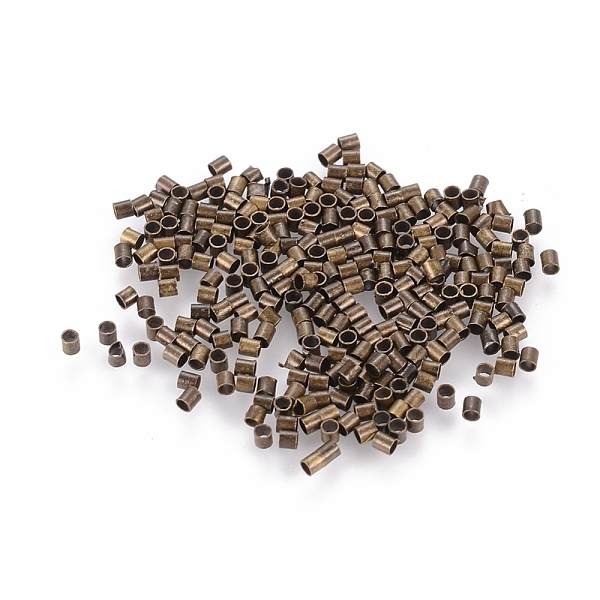 PandaHall 1700pcs 1.5mm Brass Tube Crimp End Beads, Cadmium Free & Nickel Free & Lead Free, Antique Bronze Color, hole: 1mm,1700pcs/10g...
PandaHall 1700pcs 1.5mm Brass Tube Crimp End Beads, Cadmium Free & Nickel Free & Lead Free, Antique Bronze Color, hole: 1mm,1700pcs/10g...