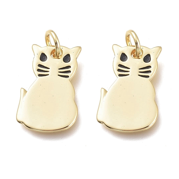 PandaHall Brass Pendants, with Jump Rings, Long-Lasting Plated, Cat Shape, Antique Golden, 15.5x10.5x1mm, Hole: 3mm Brass Cat Shape
PandaHall Brass Pendants, with Jump Rings, Long-Lasting Plated, Cat Shape, Antique Golden, 15.5x10.5x1mm, Hole: 3mm Brass Cat Shape