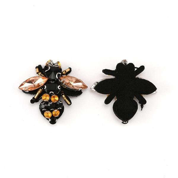 PandaHall Bee Woven Fabric Ornament Accessories, with Rhinestone, for DIY Clothes, Bag, Pants, Shoes Decoration, Yellow, 40x43x9mm Cloth...
PandaHall Bee Woven Fabric Ornament Accessories, with Rhinestone, for DIY Clothes, Bag, Pants, Shoes Decoration, Yellow, 40x43x9mm Cloth...