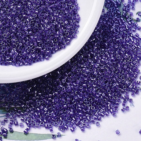 PandaHall MIYUKI Delica Beads, Cylinder, Japanese Seed Beads, 11/0, (DB0284) Sparkling Purple Lined Aqua Luster, 1.3x1.6mm, Hole: 0.8mm..., Cyan
PandaHall MIYUKI Delica Beads, Cylinder, Japanese Seed Beads, 11/0, (DB0284) Sparkling Purple Lined Aqua Luster, 1.3x1.6mm, Hole: 0.8mm..., Cyan