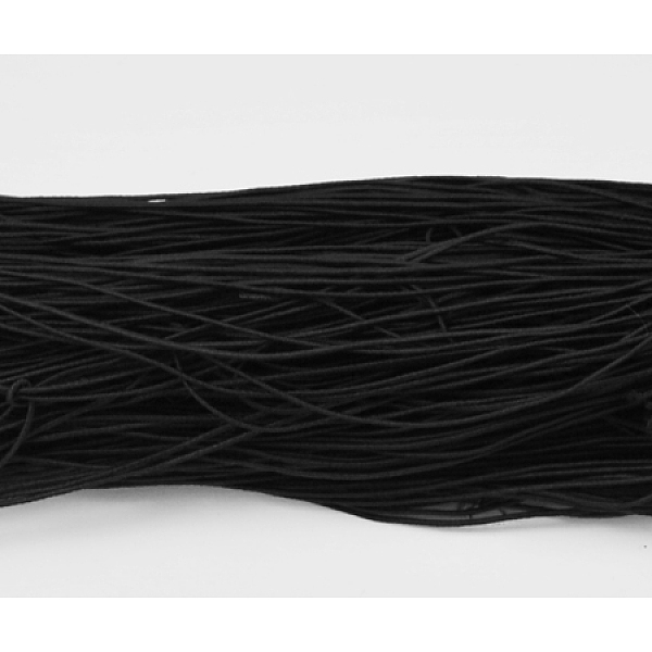 PandaHall Elastic Cord, Black, about 1mm thick, about 25.15~27.34 yards(23~25m)/bundle Elastic Fibre Round Black
PandaHall Elastic Cord, Black, about 1mm thick, about 25.15~27.34 yards(23~25m)/bundle Elastic Fibre Round Black