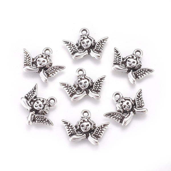 PandaHall Tibetan Style Alloy Pendants, Cadmium Free & Lead Free, Angel, Antique Silver, 14.5x20x3mm, Hole: 1.5mm Alloy Angel & Fairy
PandaHall Tibetan Style Alloy Pendants, Cadmium Free & Lead Free, Angel, Antique Silver, 14.5x20x3mm, Hole: 1.5mm Alloy Angel & Fairy