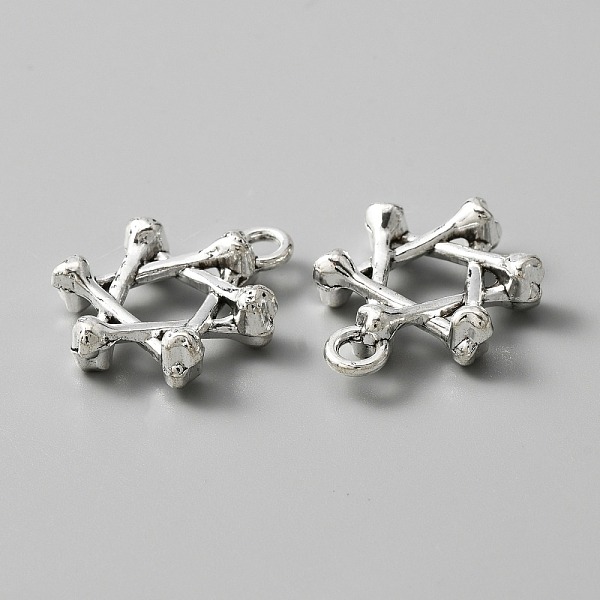 PandaHall Tibetan Style Alloy Pendants, Star of David Charms, Antique Silver, 25.5x20x6mm, Hole: 3mm Alloy Star
PandaHall Tibetan Style Alloy Pendants, Star of David Charms, Antique Silver, 25.5x20x6mm, Hole: 3mm Alloy Star