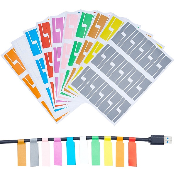 PandaHall Gorgecraft 10Sheet 10 Color Knife P-type Self-adhesive Network Cable Label Paper Color Waterproof, Blank for Wire and Cable Label..., Multicolor
PandaHall Gorgecraft 10Sheet 10 Color Knife P-type Self-adhesive Network Cable Label Paper Color Waterproof, Blank for Wire and Cable Label..., Multicolor