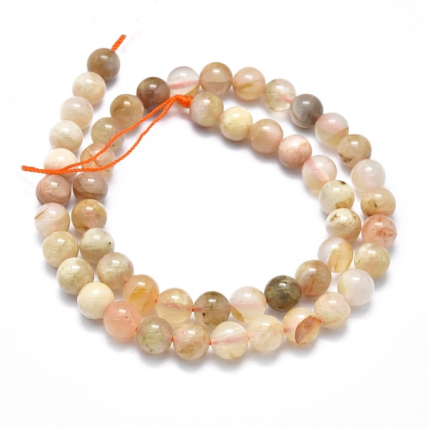 PandaHall Natural Sunstone Beads Strands, Round, 8~8.5mm, Hole: 0.8mm, about 48pcs/strand, 15.35 inch(39cm) Sunstone Round
PandaHall Natural Sunstone Beads Strands, Round, 8~8.5mm, Hole: 0.8mm, about 48pcs/strand, 15.35 inch(39cm) Sunstone Round