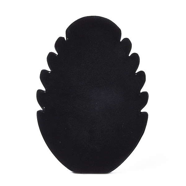 PandaHall Velvet Necklace Display Stand, Jewelry Easel, with 5 Notches for Chains, Necklaces, Black, 28.1x20.1x1.05~22.1cm Velvet Black
PandaHall Velvet Necklace Display Stand, Jewelry Easel, with 5 Notches for Chains, Necklaces, Black, 28.1x20.1x1.05~22.1cm Velvet Black