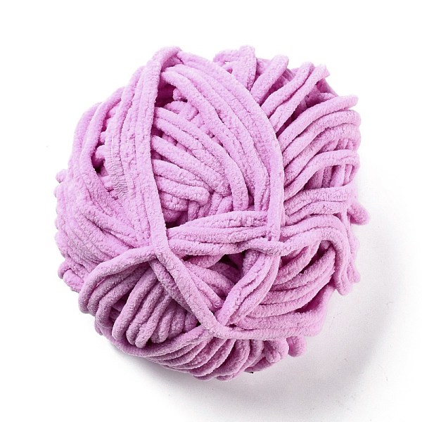 PandaHall Soft Crocheting Yarn, Thick Knitting Yarn for Scarf, Bag, Cushion Making, Orchid, 7~8mm, 65.62 yard(60m)/roll Polyester Purple
PandaHall Soft Crocheting Yarn, Thick Knitting Yarn for Scarf, Bag, Cushion Making, Orchid, 7~8mm, 65.62 yard(60m)/roll Polyester Purple