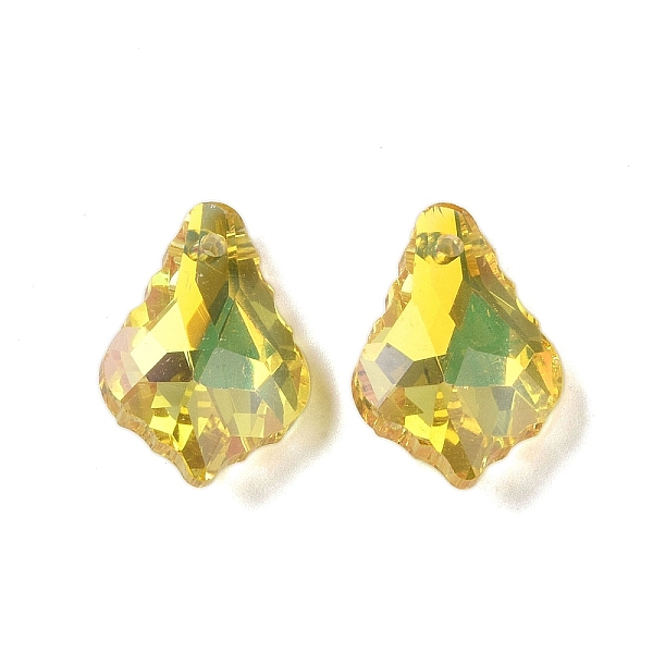 PandaHall AB Color Plated Electroplate Glass Pendants, Faceted, Leaf, Yellow, 16x11x6mm, Hole: 1mm Glass Yellow
PandaHall AB Color Plated Electroplate Glass Pendants, Faceted, Leaf, Yellow, 16x11x6mm, Hole: 1mm Glass Yellow