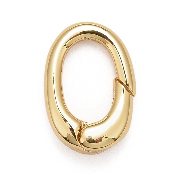 PandaHall Rack Plating Brass Spring Gate Rings, Cadmium Free & Nickel Free & Lead Free, Long-Lasting Plated, Oval Rings, Real 18K Gold...
PandaHall Rack Plating Brass Spring Gate Rings, Cadmium Free & Nickel Free & Lead Free, Long-Lasting Plated, Oval Rings, Real 18K Gold...