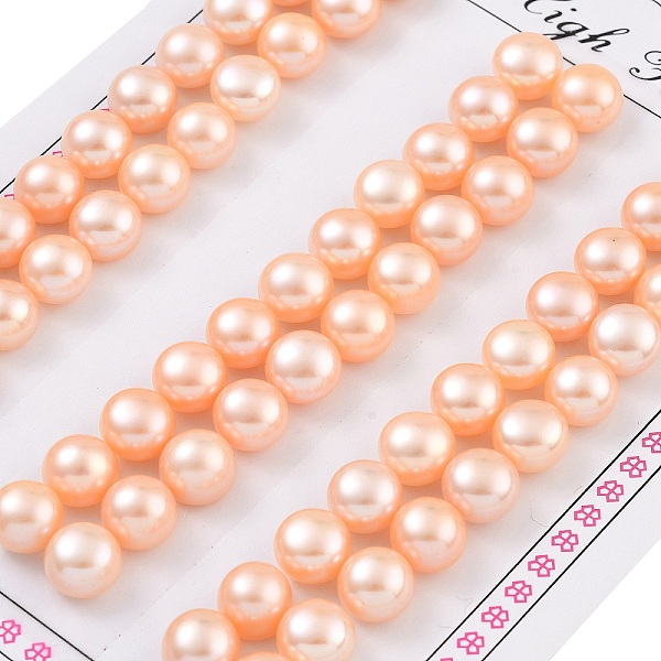 PandaHall Grade 6A Natural Cultured Freshwater Pearl Beads, Half Drilled, Half Round Beads, Pink, 7.5~8x5.5mm, Hole: 1mm Pearl Half Round...
PandaHall Grade 6A Natural Cultured Freshwater Pearl Beads, Half Drilled, Half Round Beads, Pink, 7.5~8x5.5mm, Hole: 1mm Pearl Half Round...