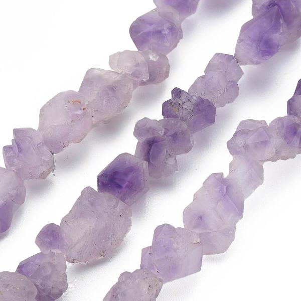 PandaHall Raw Rough Natural Amethyst Beads Strands, Nuggets, 4~21x4~16x4~16mm, Hole: 1.2mm, about 30~53pcs/strand, 14.57~15.55 inch...
PandaHall Raw Rough Natural Amethyst Beads Strands, Nuggets, 4~21x4~16x4~16mm, Hole: 1.2mm, about 30~53pcs/strand, 14.57~15.55 inch...