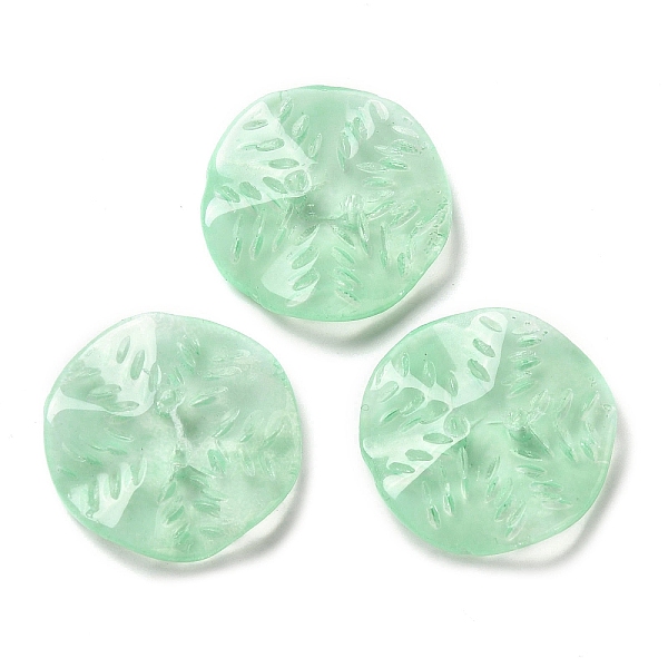 PandaHall Transparent Glass Beads, Round with Leaf, Aquamarine, 25.5x5.5mm, Hole: 1.6mm Glass Round Green
PandaHall Transparent Glass Beads, Round with Leaf, Aquamarine, 25.5x5.5mm, Hole: 1.6mm Glass Round Green