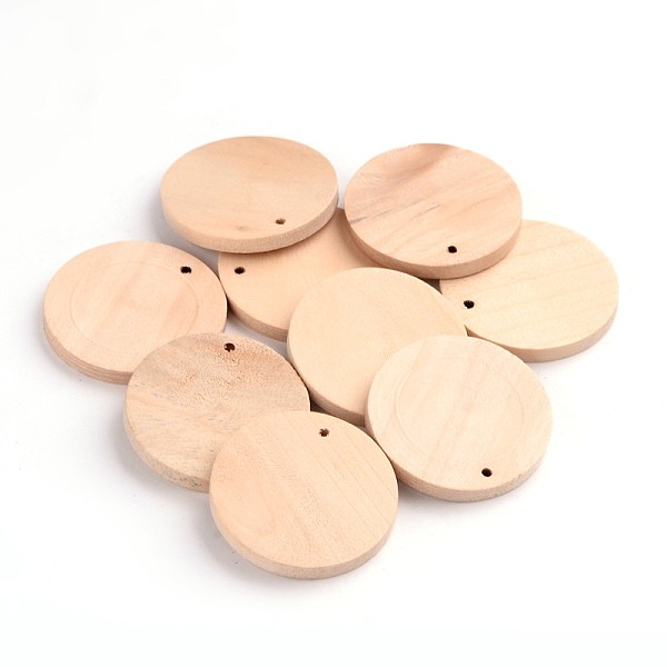 PandaHall Wood Pendants, Flat Round, BurlyWood, 34.5x3.5mm, Hole: 1mm Wood Flat Round Orange
PandaHall Wood Pendants, Flat Round, BurlyWood, 34.5x3.5mm, Hole: 1mm Wood Flat Round Orange