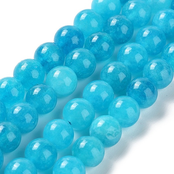 PandaHall Dyed Natural Malaysia Jade Beads Strands, Round, Deep Sky Blue, 8mm, Hole: 1.2mm, about 23pcs/strand, 7.28 inch(18.5cm) Malaysia...
PandaHall Dyed Natural Malaysia Jade Beads Strands, Round, Deep Sky Blue, 8mm, Hole: 1.2mm, about 23pcs/strand, 7.28 inch(18.5cm) Malaysia...