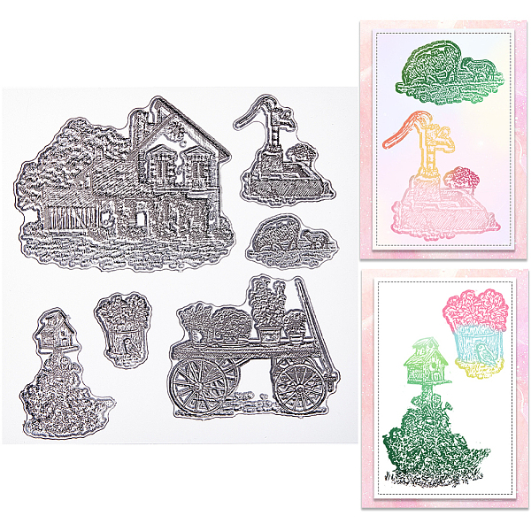 PandaHall CRASPIRE Building Clear Stamps Mailboxes Farms Houses Pools Flower Pots Reusable Retro Transparent Silicone Stamp Seals for...
PandaHall CRASPIRE Building Clear Stamps Mailboxes Farms Houses Pools Flower Pots Reusable Retro Transparent Silicone Stamp Seals for...