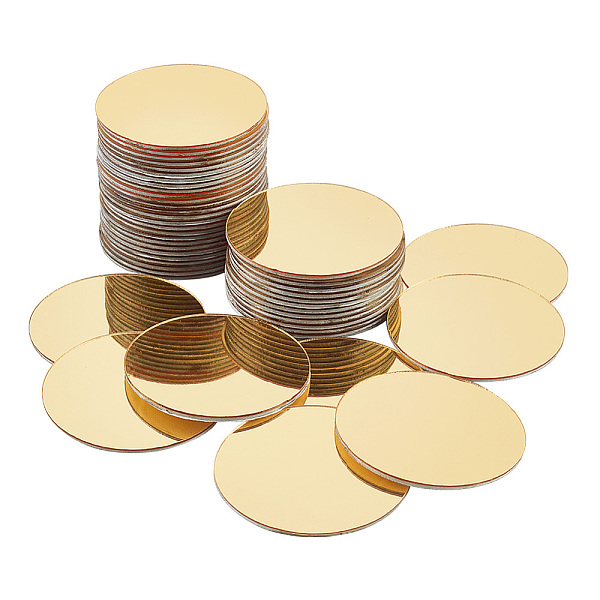 PandaHall 50 Sheets 3D Acrylic Round Mirror Wall Stickers, Adhesive Mirror Wall Decor Decals for Home Decoration, DIY Craft, Gold, Gold...
PandaHall 50 Sheets 3D Acrylic Round Mirror Wall Stickers, Adhesive Mirror Wall Decor Decals for Home Decoration, DIY Craft, Gold, Gold...