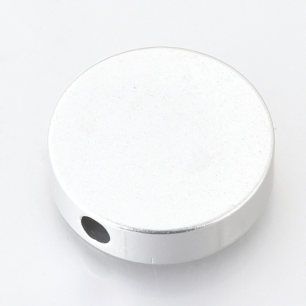 PandaHall Eco-Friendly Aluminium Beads, Laser Cut Beads, Flat Round, Silver, 25x7mm, Hole: 4mm Aluminum Flat Round Silver
PandaHall Eco-Friendly Aluminium Beads, Laser Cut Beads, Flat Round, Silver, 25x7mm, Hole: 4mm Aluminum Flat Round Silver