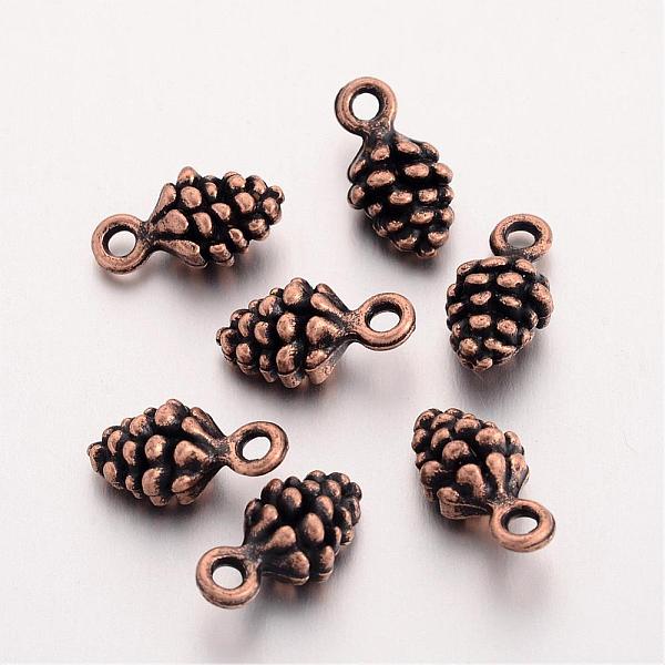 PandaHall Tibetan Style Alloy Pendants, Cadmium Free & Nickel Free & Lead Free, Red Copper Color, Pine Cone, 13x7x5.5mm, Hole: 2mm Alloy...
PandaHall Tibetan Style Alloy Pendants, Cadmium Free & Nickel Free & Lead Free, Red Copper Color, Pine Cone, 13x7x5.5mm, Hole: 2mm Alloy...