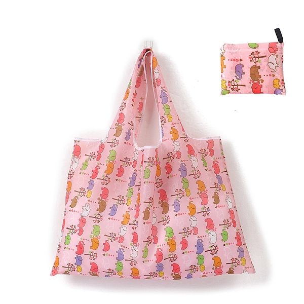 PandaHall Foldable Oxford Cloth Grocery Bags, Reusable Waterproof Shopping Tote Bags, with Pouch and Bag Handle, Elephant, 68x58cm Cloth..., Pink
PandaHall Foldable Oxford Cloth Grocery Bags, Reusable Waterproof Shopping Tote Bags, with Pouch and Bag Handle, Elephant, 68x58cm Cloth..., Pink