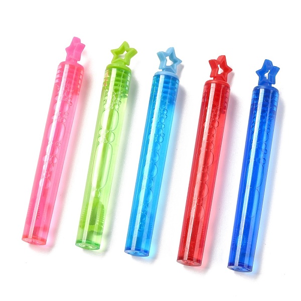 PandaHall Star Mini Bubble Wands for Kids, Bubble Maker Toys, for Themed Birthday, Weddings, Halloween, Mixed Color, 104.5x14mm, Star..., Multicolor
PandaHall Star Mini Bubble Wands for Kids, Bubble Maker Toys, for Themed Birthday, Weddings, Halloween, Mixed Color, 104.5x14mm, Star..., Multicolor
