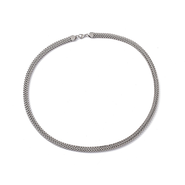 PandaHall 304 Stainless Steel Snake Chain Necklace with Lobster Claw Clasps for Men Women, Stainless Steel Color, 25.59 inch(650mm), Wide...
PandaHall 304 Stainless Steel Snake Chain Necklace with Lobster Claw Clasps for Men Women, Stainless Steel Color, 25.59 inch(650mm), Wide...
