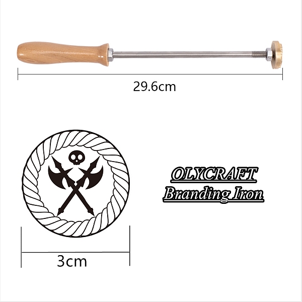 PandaHall Stamping Embossing Soldering Brass with Stamp, for Cake/Wood, Golden, Tools Pattern, 30mm Brass Tool
PandaHall Stamping Embossing Soldering Brass with Stamp, for Cake/Wood, Golden, Tools Pattern, 30mm Brass Tool