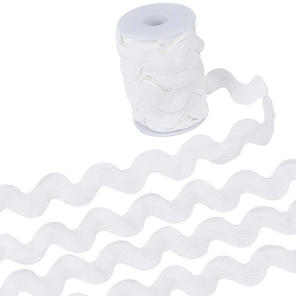 PandaHall Gorgecraft 10 Yards Polyester Wavy Fringe Trim Ribbon, Wave Bending Lace Trim, for Clothes Sewing and Art Craft Decoration, White...
PandaHall Gorgecraft 10 Yards Polyester Wavy Fringe Trim Ribbon, Wave Bending Lace Trim, for Clothes Sewing and Art Craft Decoration, White...