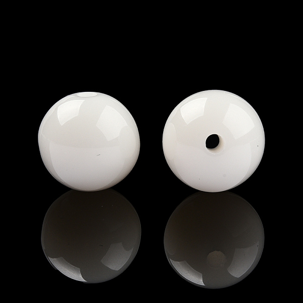 PandaHall Opaque Resin Beads, Round, Old Lace, 12x11.5mm, Hole: 1.6~1.8mm Resin Round
PandaHall Opaque Resin Beads, Round, Old Lace, 12x11.5mm, Hole: 1.6~1.8mm Resin Round