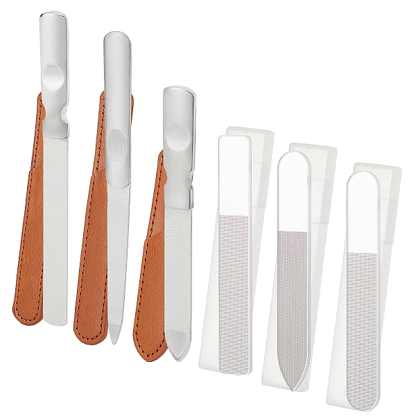 PandaHall DICOSMETIC 4 Sets Double-sided Polish Strip File, Mixed Color, 9~13.2x1.3~2.28x0.3~0.66cm Stainless Steel Multicolor
PandaHall DICOSMETIC 4 Sets Double-sided Polish Strip File, Mixed Color, 9~13.2x1.3~2.28x0.3~0.66cm Stainless Steel Multicolor