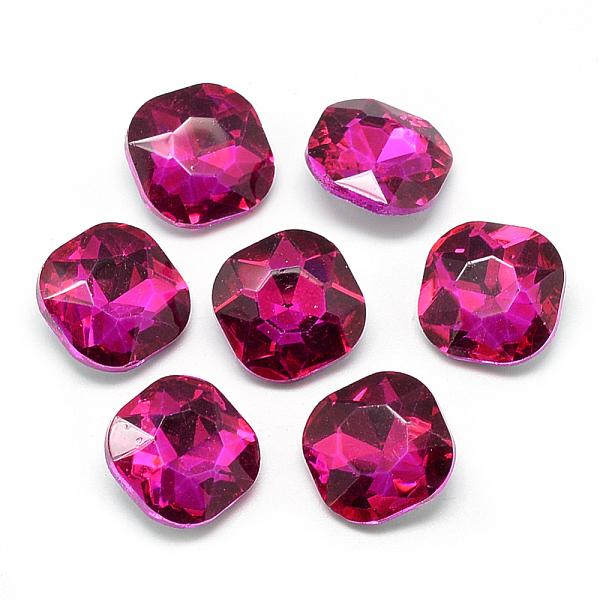 PandaHall Pointed Back Glass Rhinestone Cabochons, Faceted, Back Plated, Square, Camellia, 12x12x5mm Glass Rhinestone Square Pink
PandaHall Pointed Back Glass Rhinestone Cabochons, Faceted, Back Plated, Square, Camellia, 12x12x5mm Glass Rhinestone Square Pink