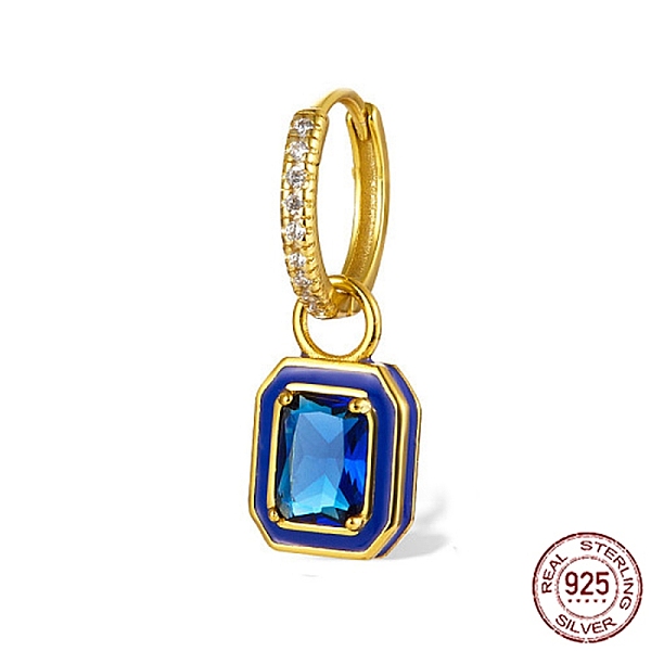 PandaHall Real 18K Gold Plated 925 Sterling Silver Dangle Hoop Earrings, Rectangle Cubic Zirconia Drop Earrings, Blue, 26x12mm Sterling...
PandaHall Real 18K Gold Plated 925 Sterling Silver Dangle Hoop Earrings, Rectangle Cubic Zirconia Drop Earrings, Blue, 26x12mm Sterling...