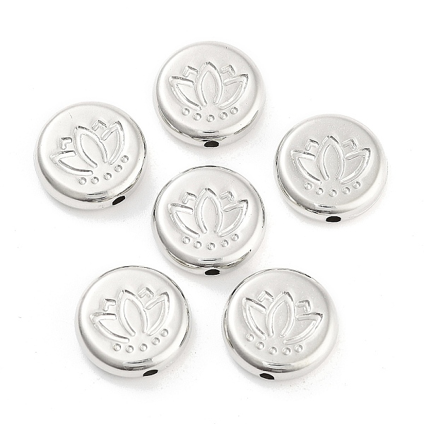 PandaHall CCB Plastic Beads, Flat Round & Lotus, Platinum, 1x14x4mm, Hole: 1.8mm, about 909pcs/500g Plastic Flat Round
PandaHall CCB Plastic Beads, Flat Round & Lotus, Platinum, 1x14x4mm, Hole: 1.8mm, about 909pcs/500g Plastic Flat Round